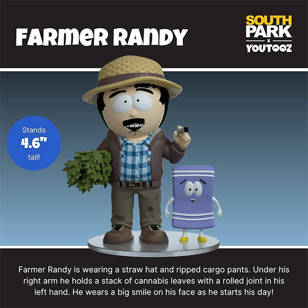 Youtooz South Park Farmer Randy Vinyl Figure
